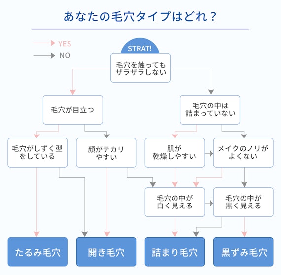 毛穴診断画像